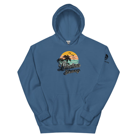 Lahaina Strong Palm Trees Unisex Hoodie