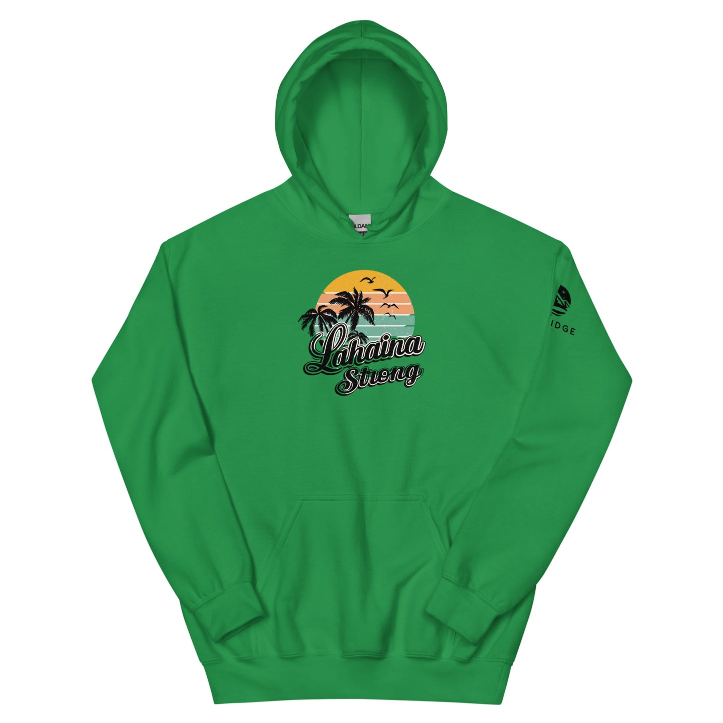 Lahaina Strong Palm Trees Unisex Hoodie