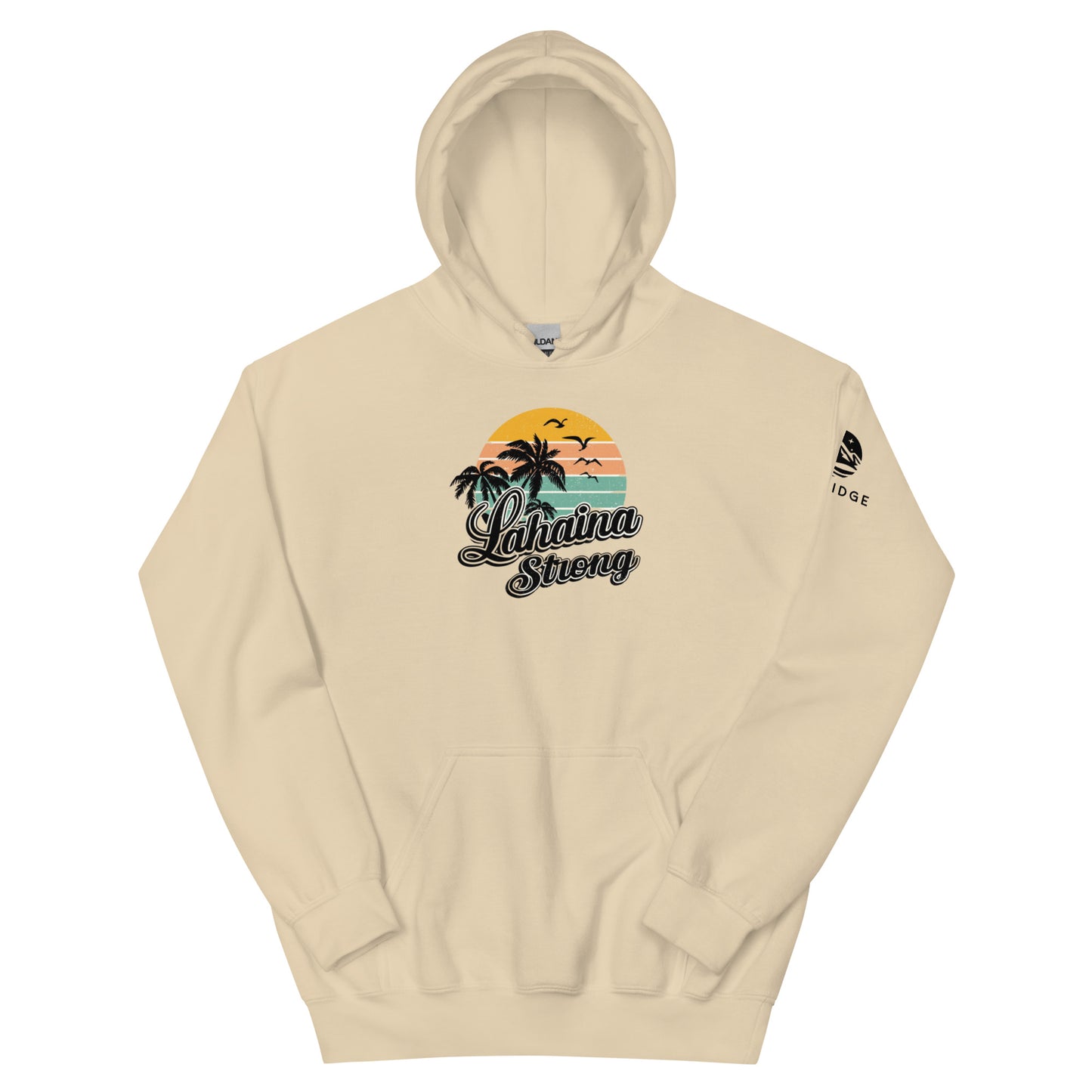 Lahaina Strong Palm Trees Unisex Hoodie