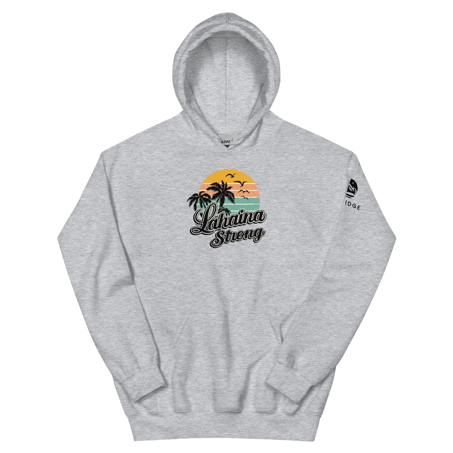 Lahaina Strong Palm Trees Unisex Hoodie