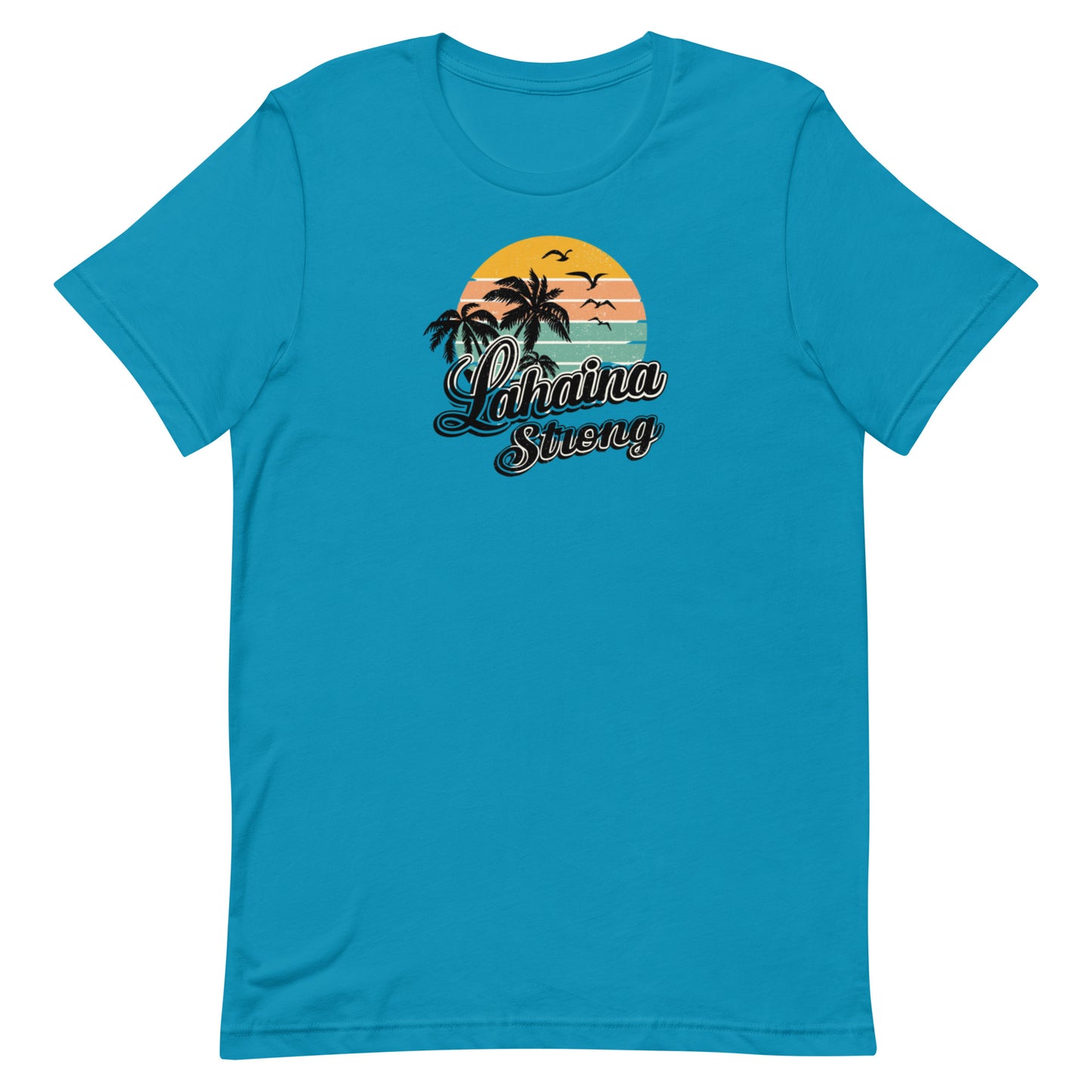 Lahaina Strong Palm Trees Unisex t-shirt