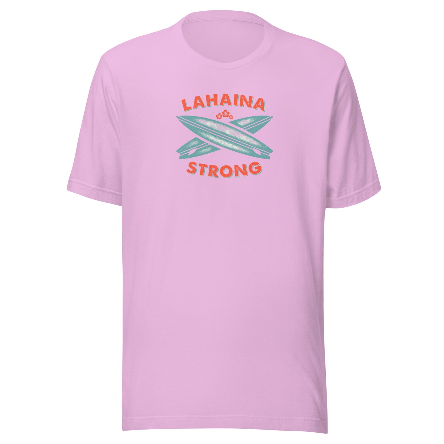 Lahaina Strong Surfboard Unisex t-shirt