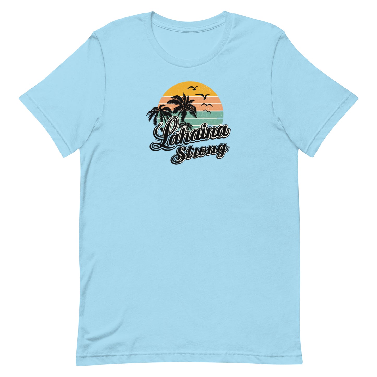 Lahaina Strong Palm Trees Unisex t-shirt