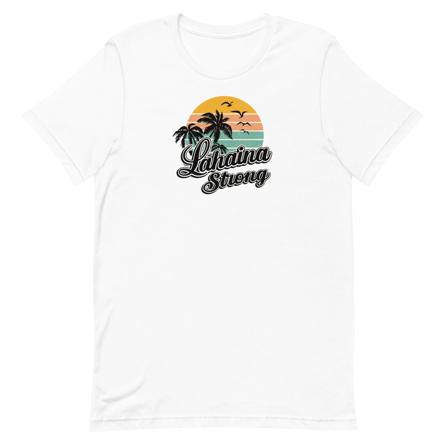 Lahaina Strong Palm Trees Unisex t-shirt