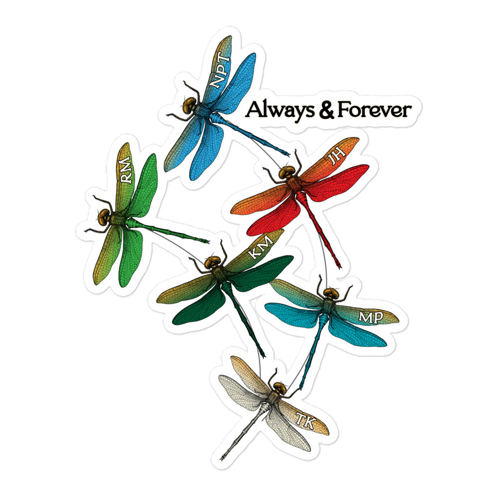 Always & Forever Bubble-free stickers