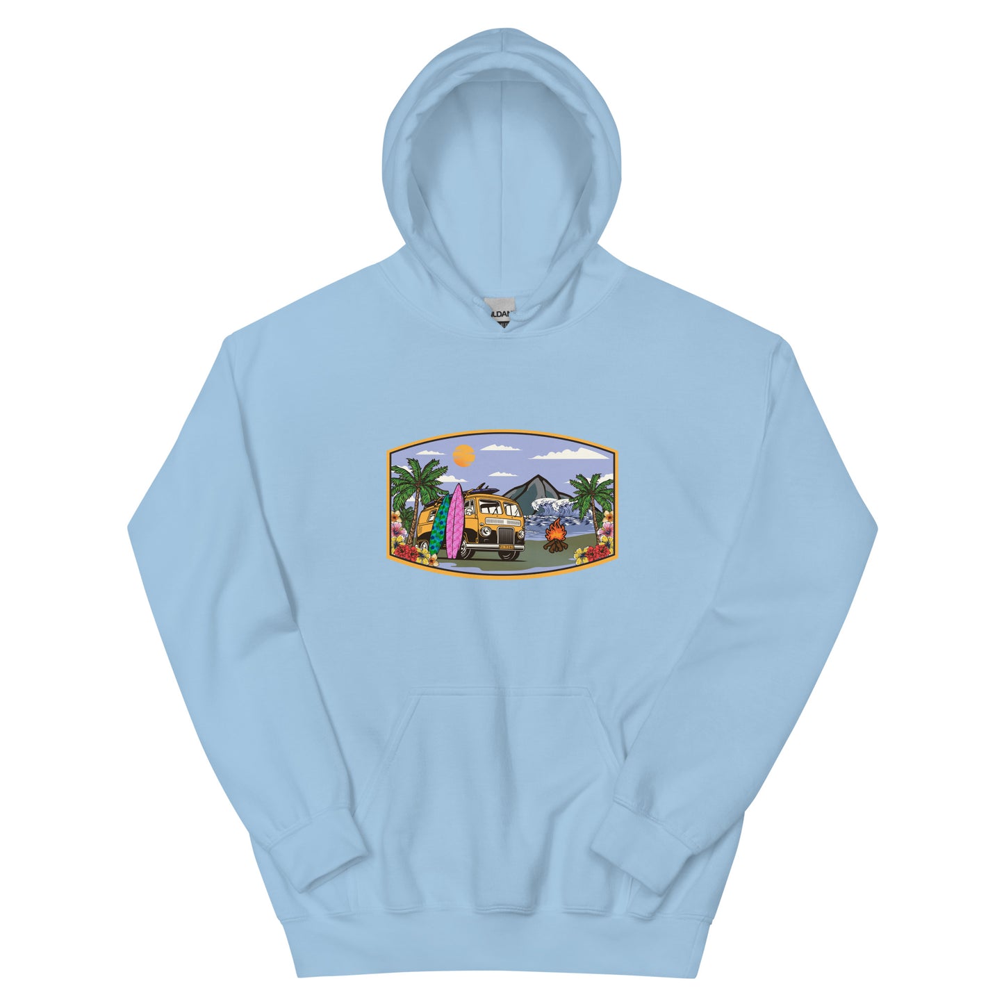 Beachin VW Unisex Hoodie