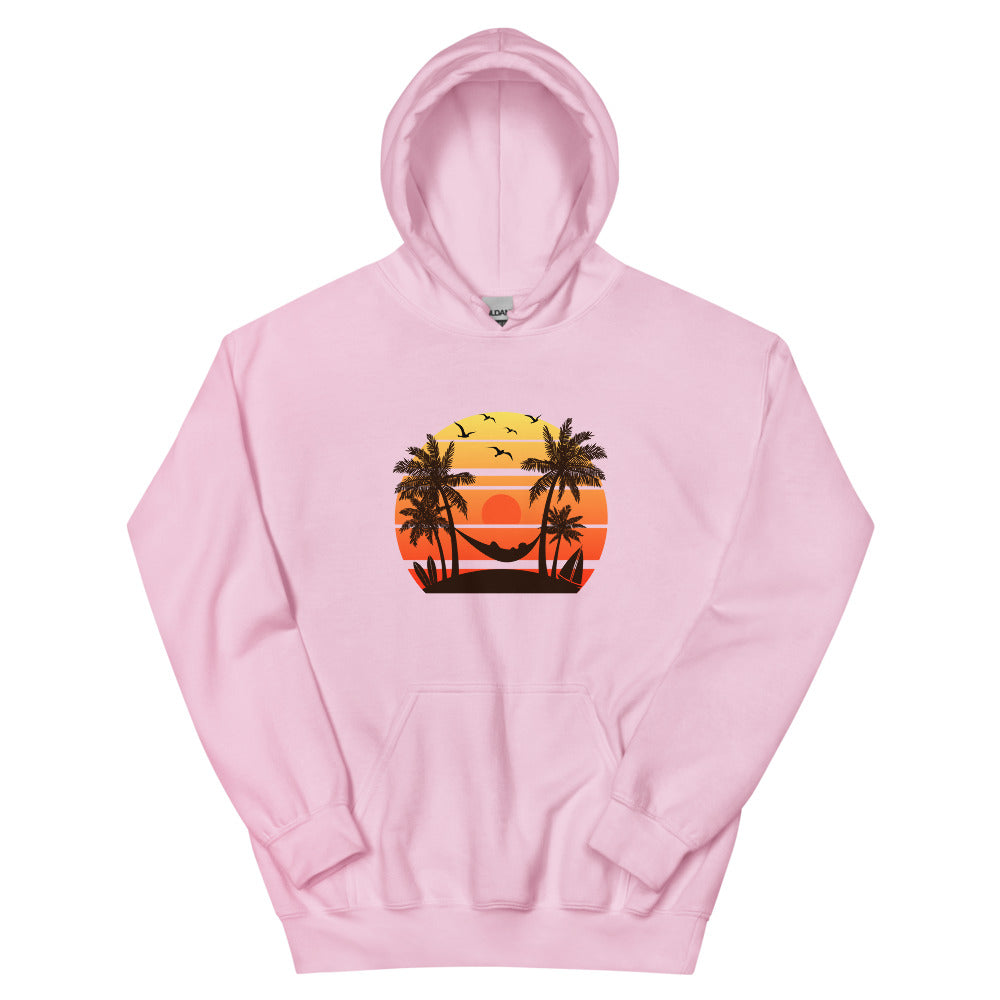 Island Sunset Heavy Weight Unisex Hoodie