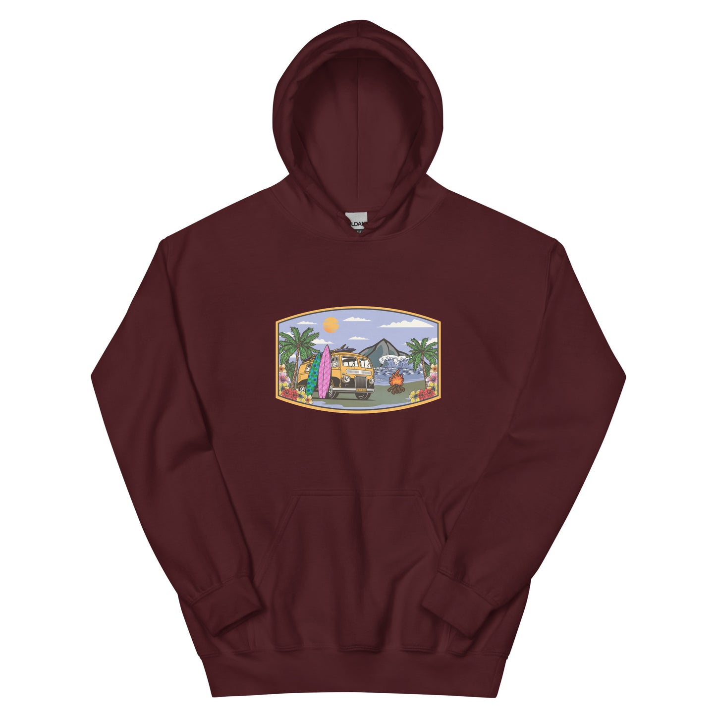 Beachin VW Unisex Hoodie