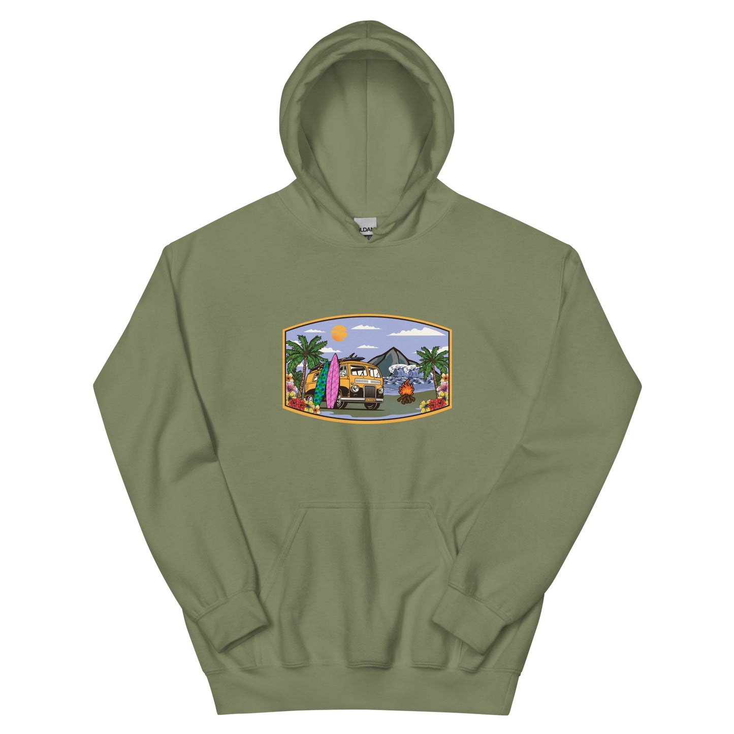 Beachin VW Unisex Hoodie