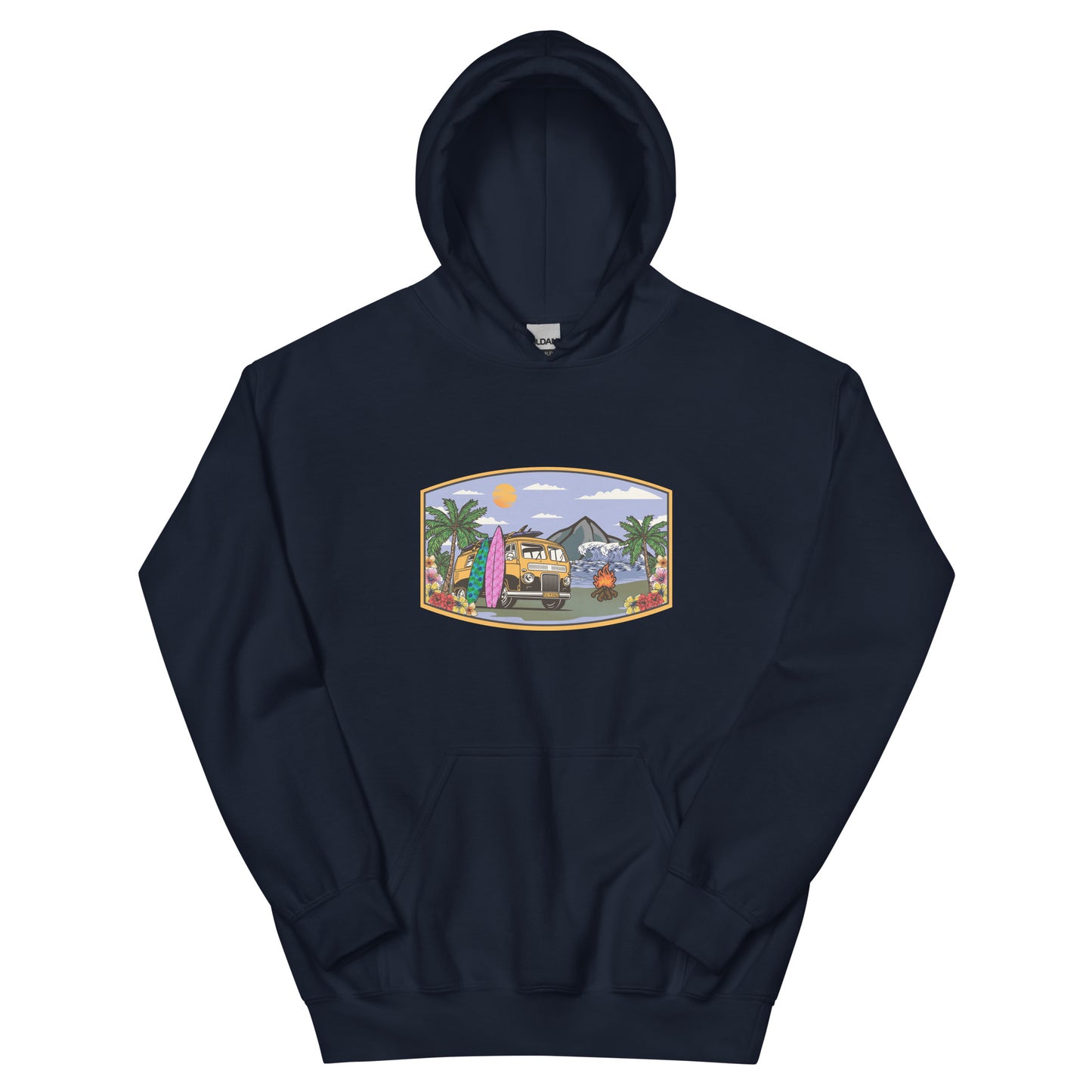 Beachin VW Unisex Hoodie