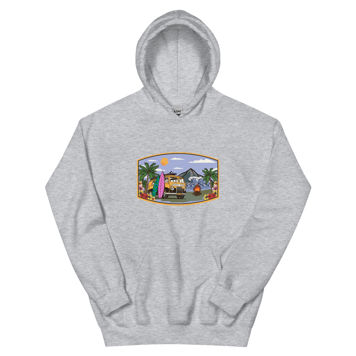 Beachin VW Unisex Hoodie