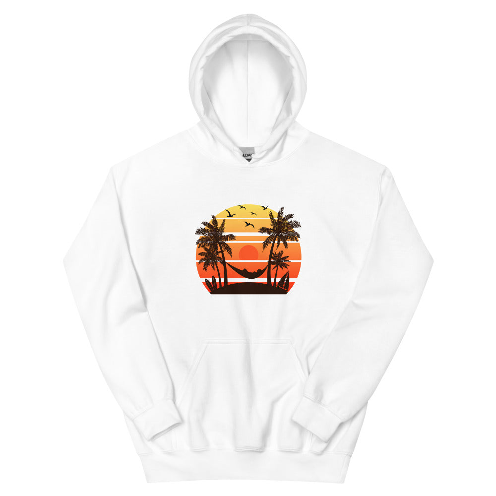 Island Sunset Heavy Weight Unisex Hoodie