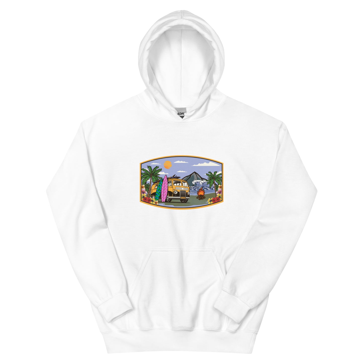 Beachin VW Unisex Hoodie