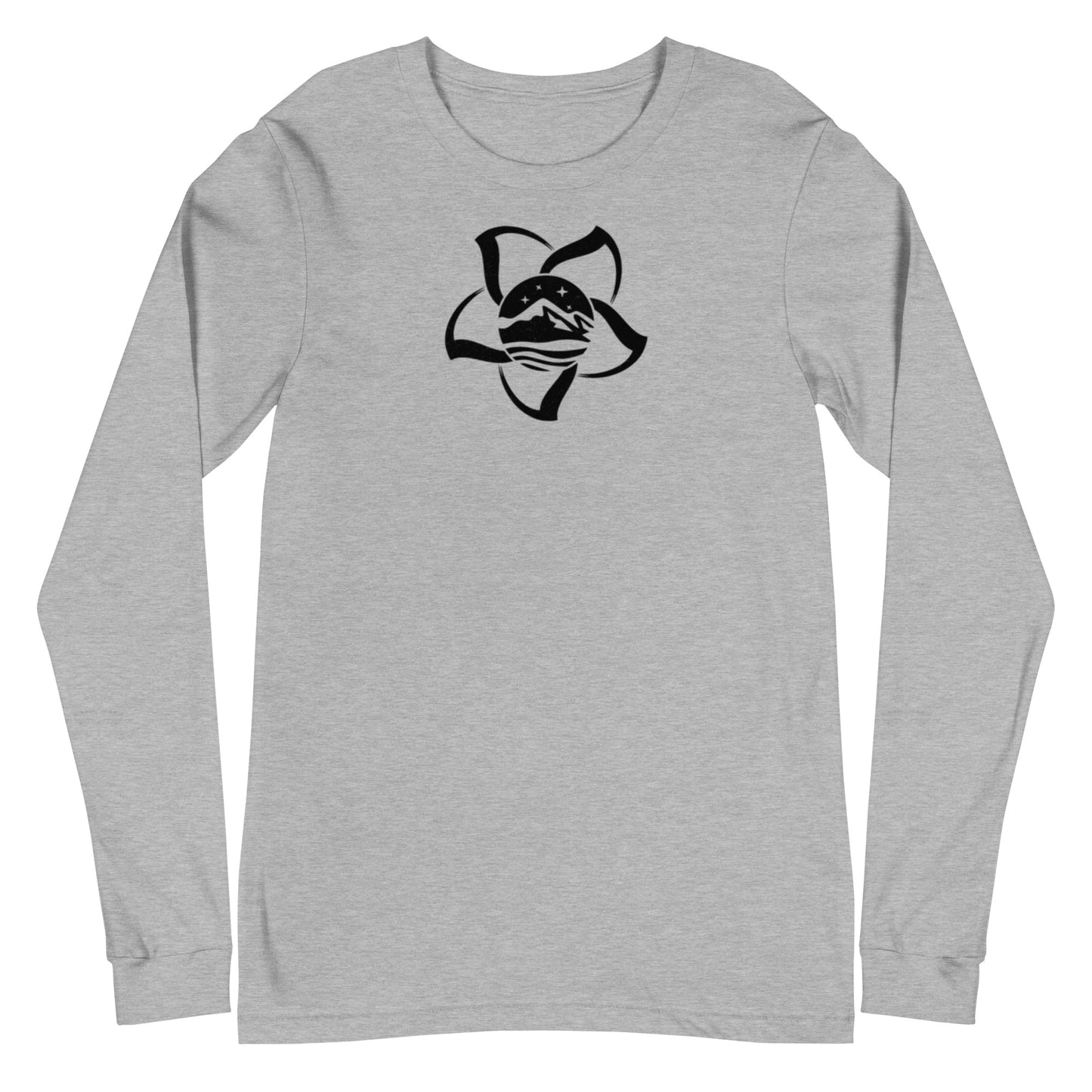 Plumeria Unisex Long Sleeve Tee