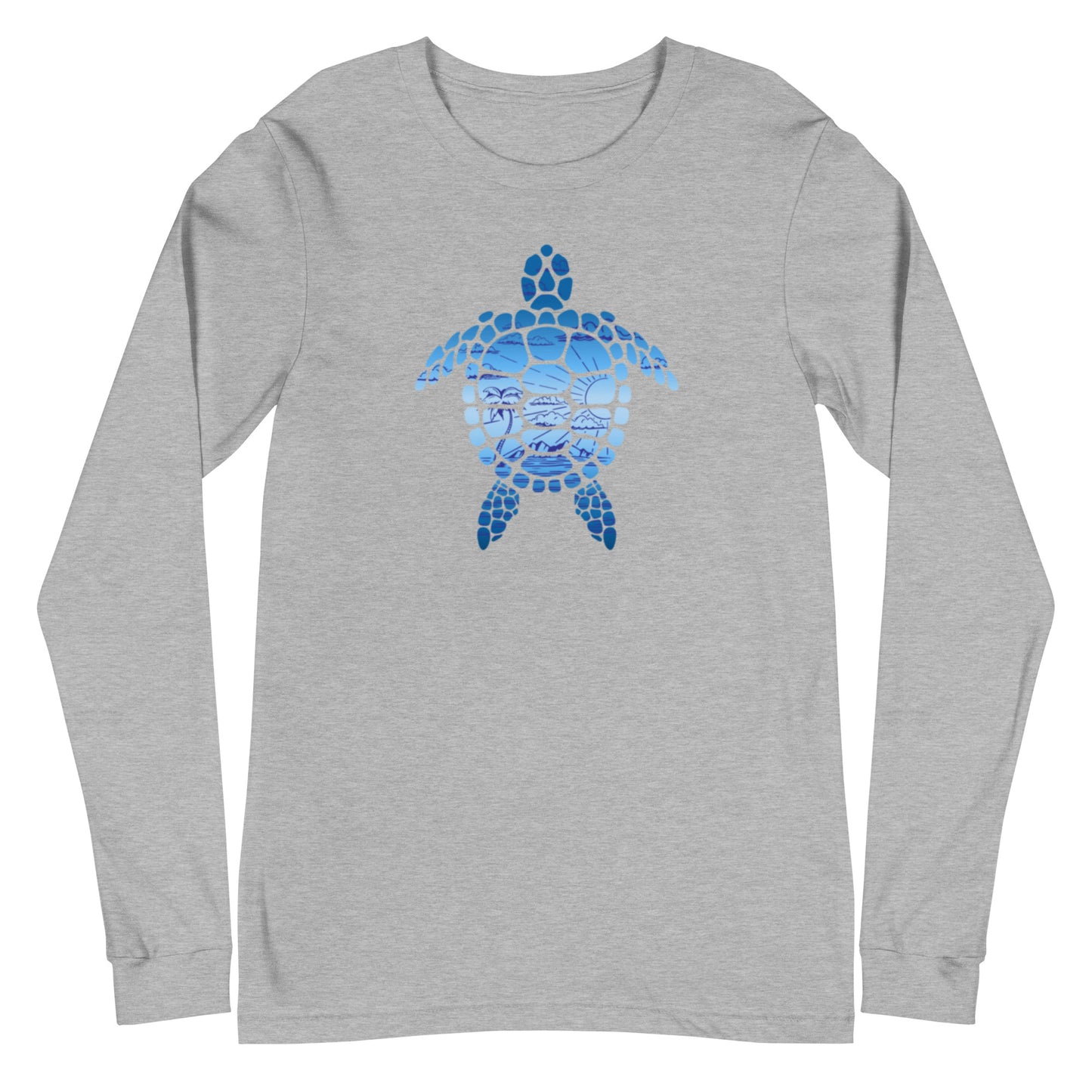 Sea Turtle Unisex Long Sleeve Tee