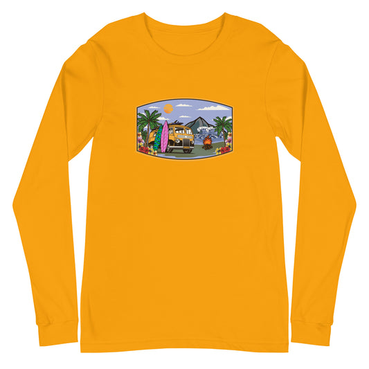 Beachin VW Unisex Long Sleeve Tee