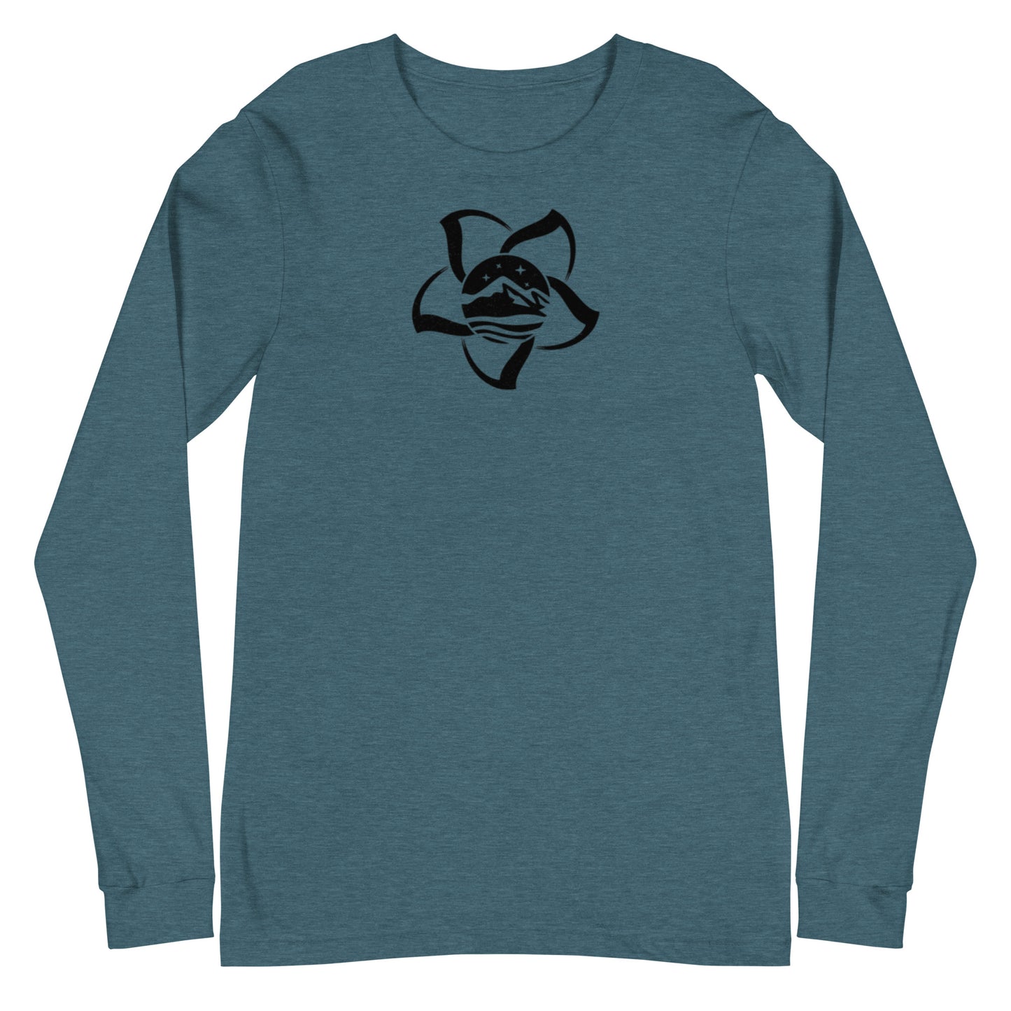 Plumeria Unisex Long Sleeve Tee