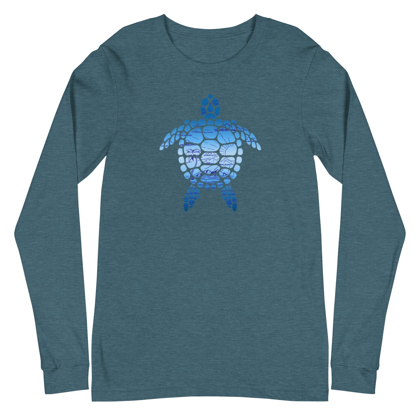 Sea Turtle Unisex Long Sleeve Tee