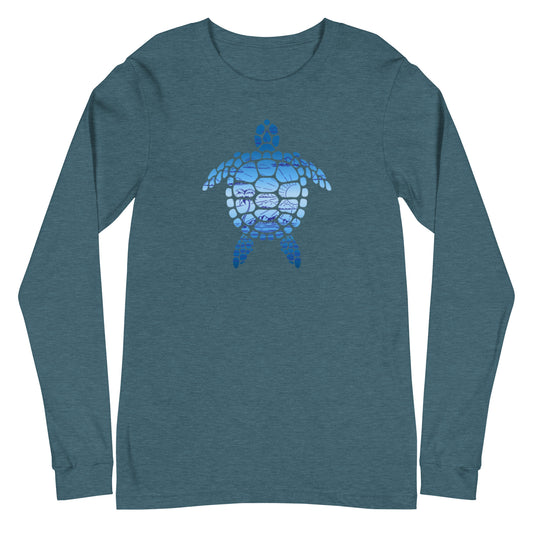 Sea Turtle Unisex Long Sleeve Tee