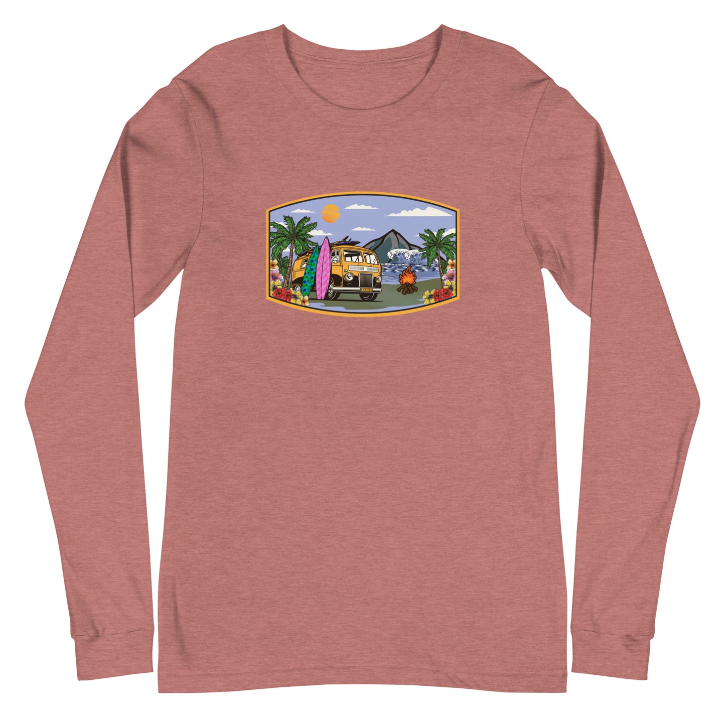 Beachin VW Unisex Long Sleeve Tee