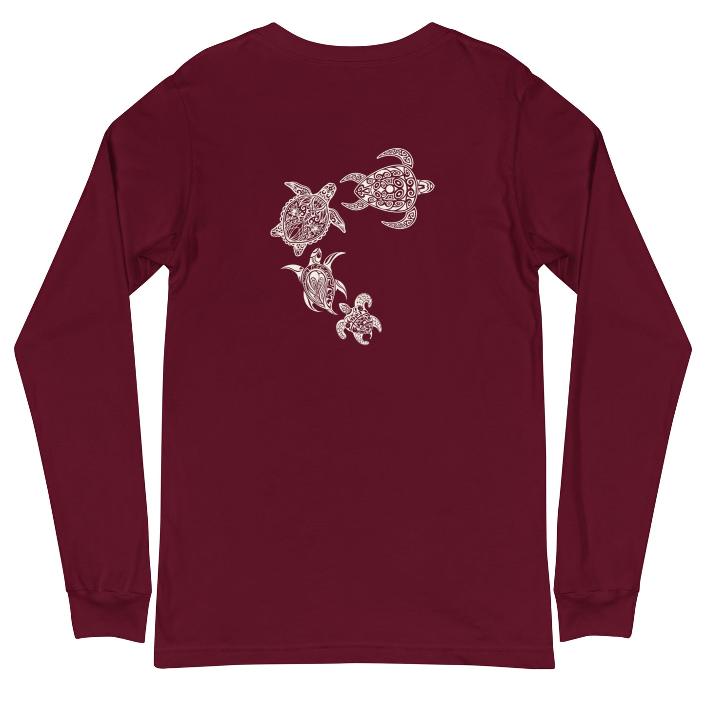 Tribal Turtle Unisex Long Sleeve Tee