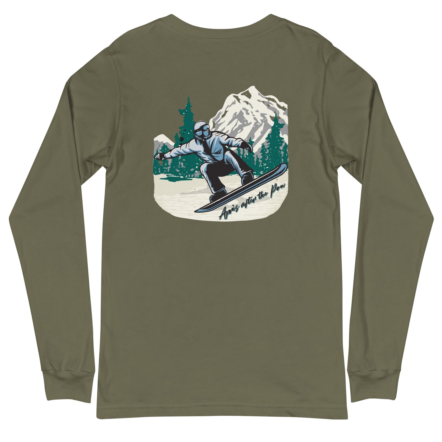 Snowboarding Unisex Long Sleeve Tee