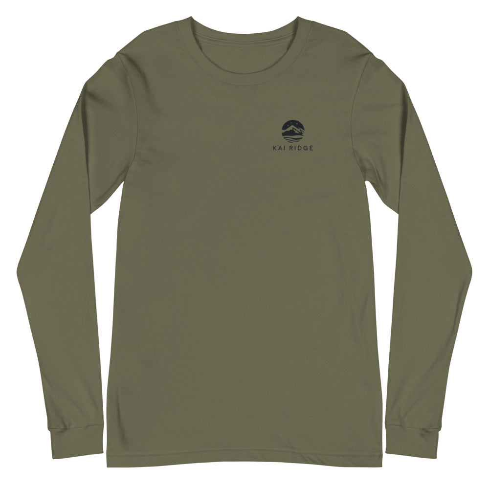 Kai Ridge Unisex Long Sleeve Crew-Neck Tee