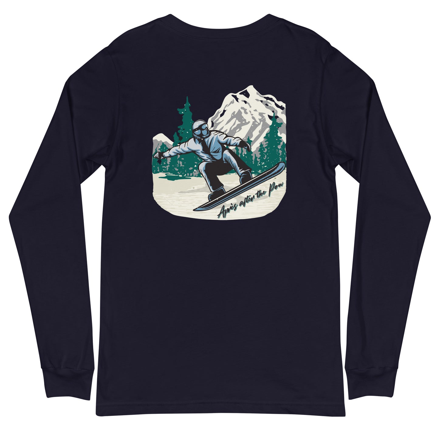 Snowboarding Unisex Long Sleeve Tee