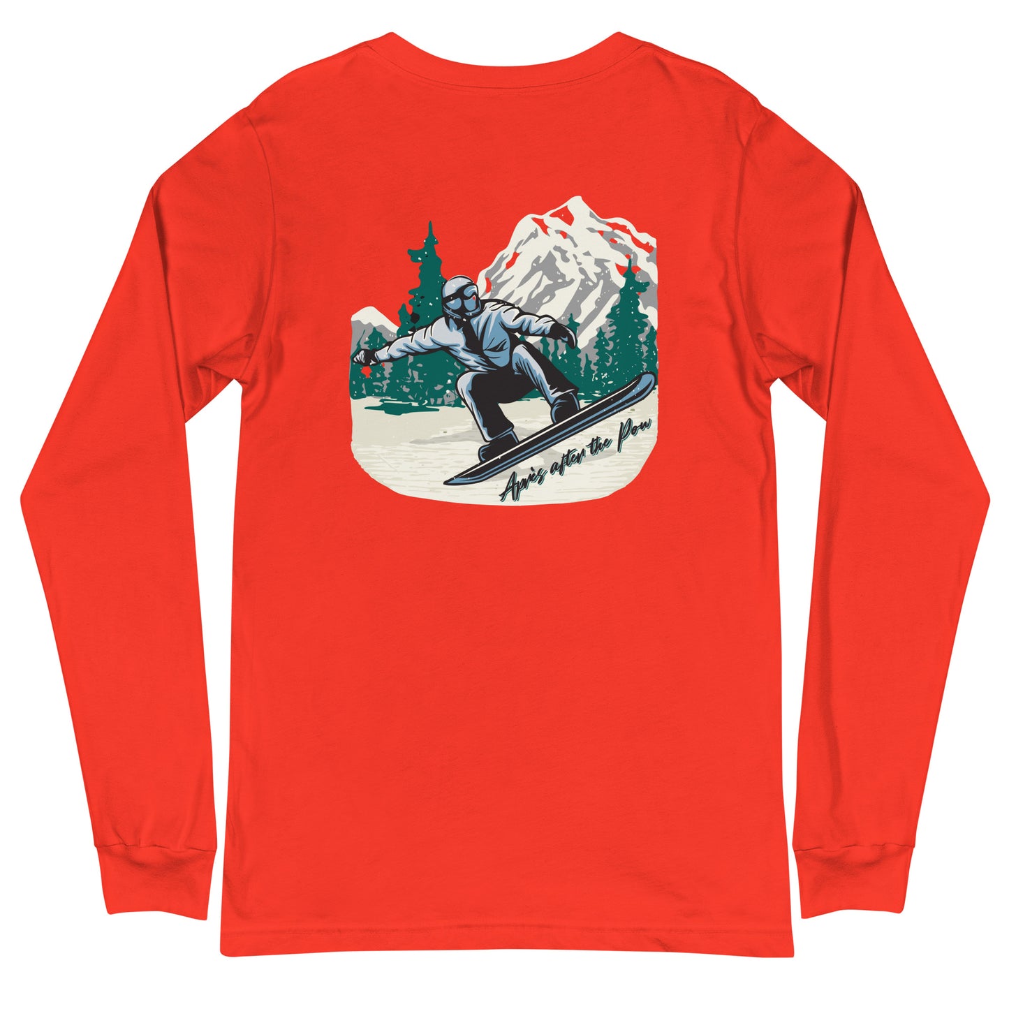 Snowboarding Unisex Long Sleeve Tee