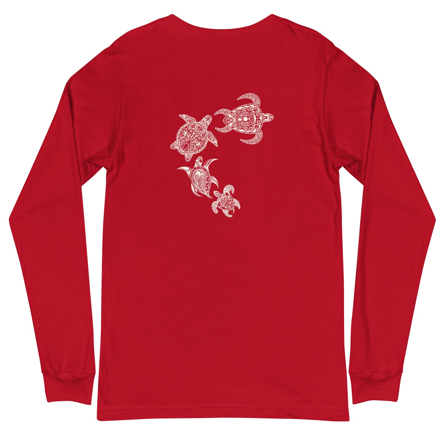 Tribal Turtle Unisex Long Sleeve Tee