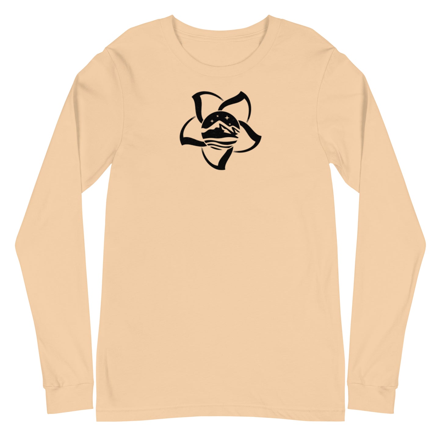 Plumeria Unisex Long Sleeve Tee