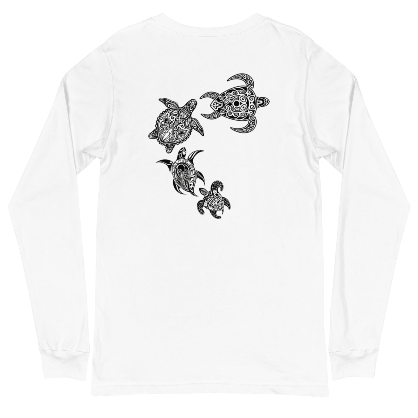 Tribal Turtle Unisex Long Sleeve Tee