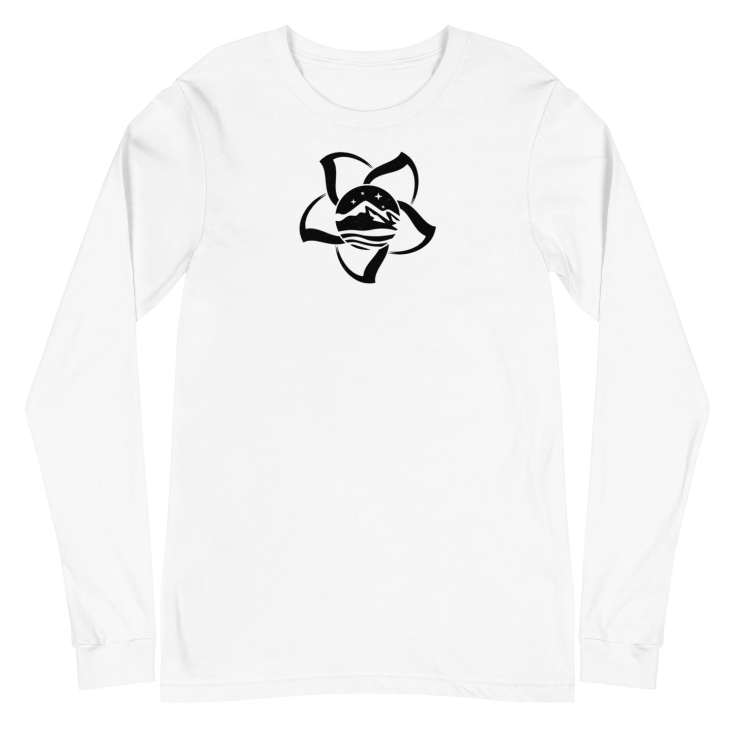 Plumeria Unisex Long Sleeve Tee