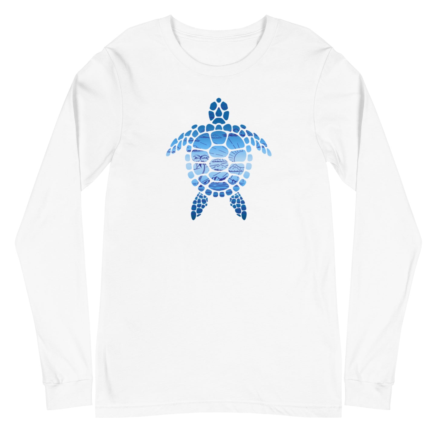 Sea Turtle Unisex Long Sleeve Tee