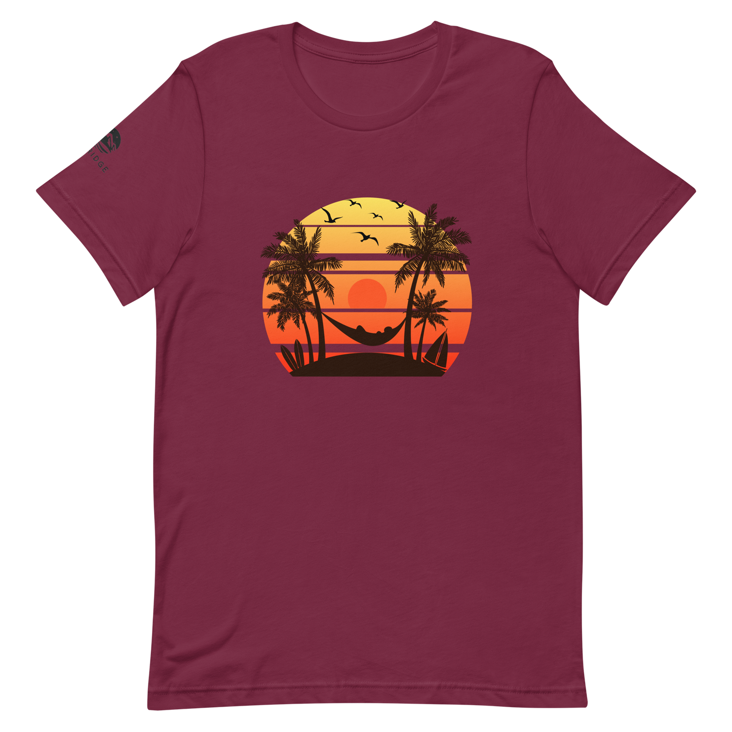 Island Sunset Short-Sleeve Unisex T-Shirt