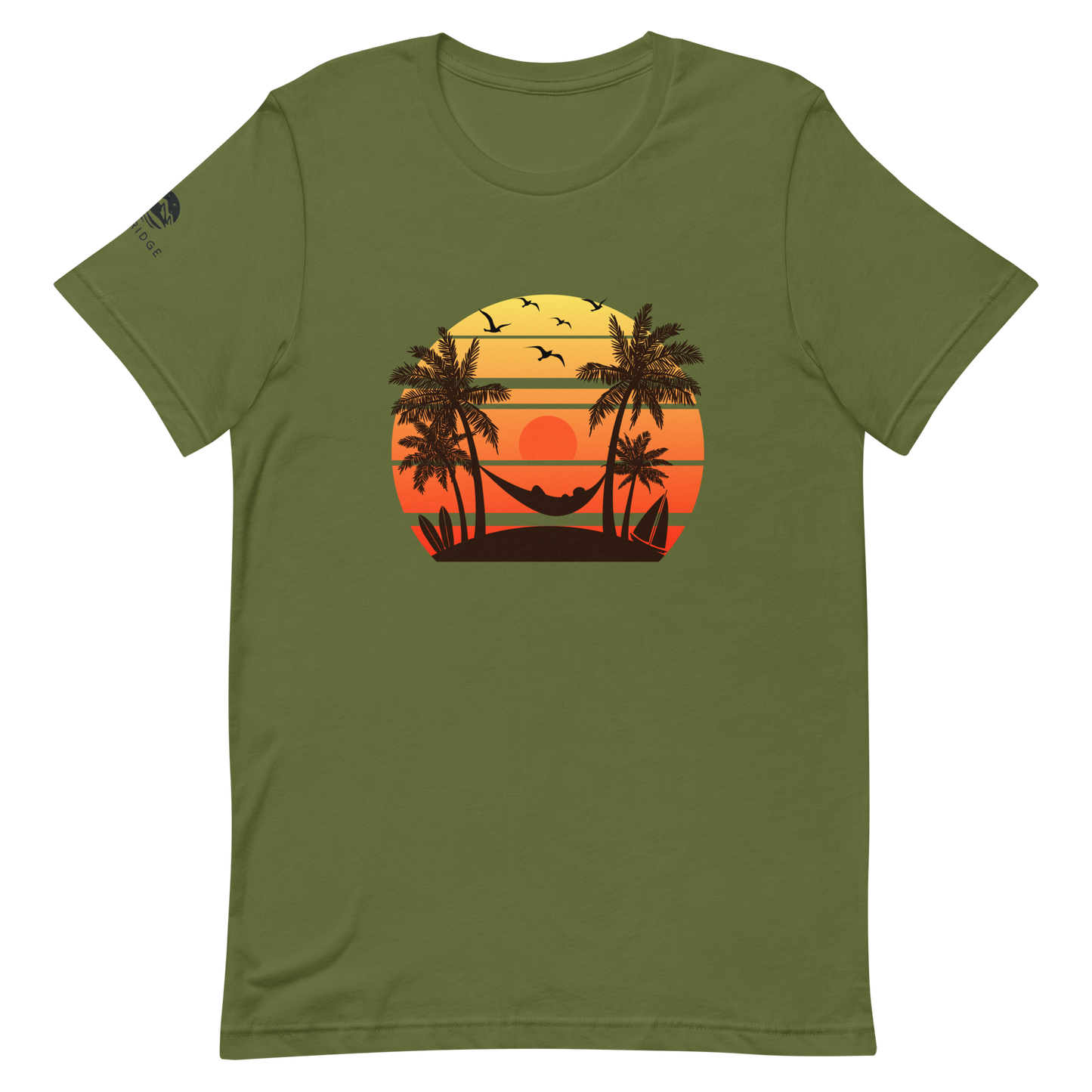 Island Sunset Short-Sleeve Unisex T-Shirt