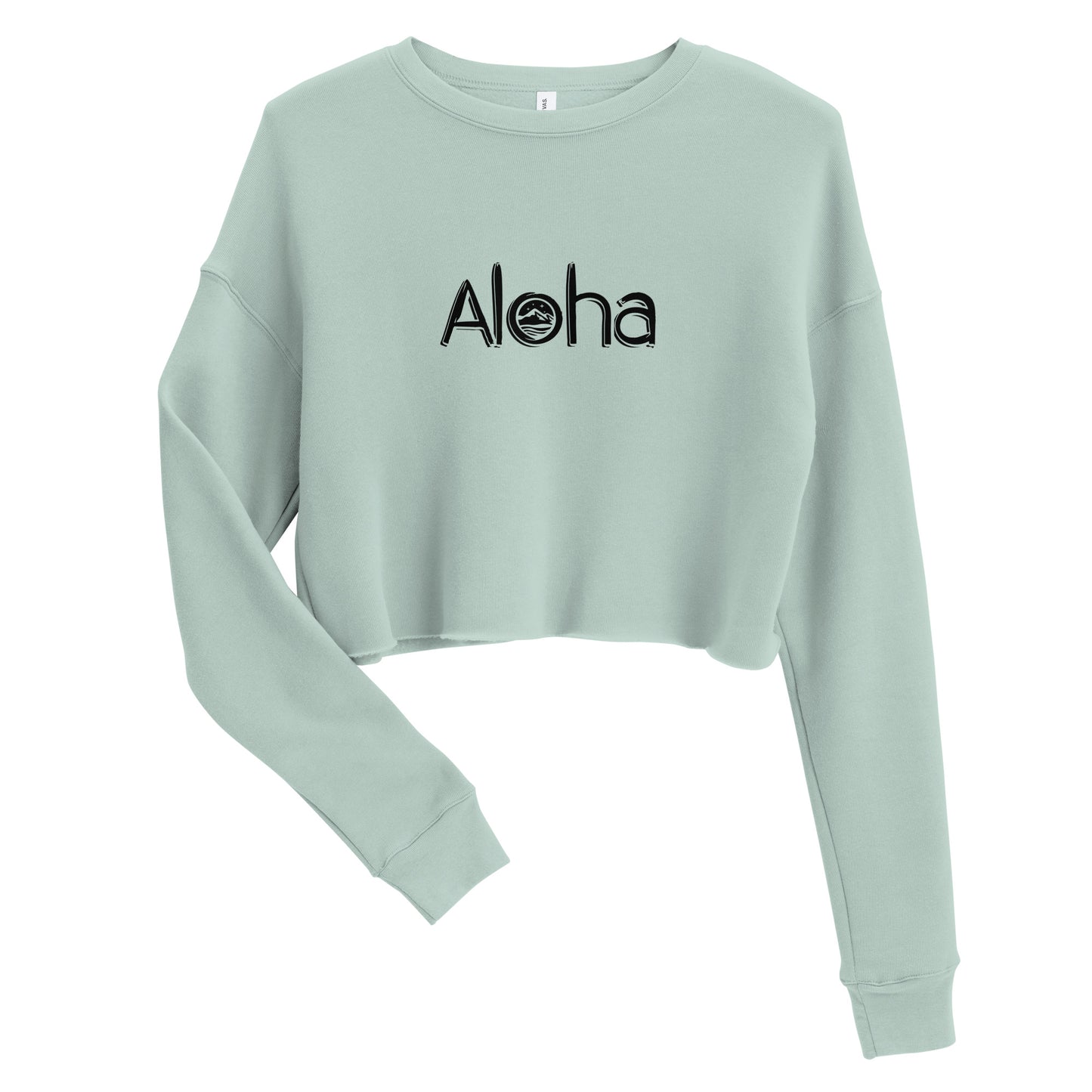 Aloha Crop Sweatshirt